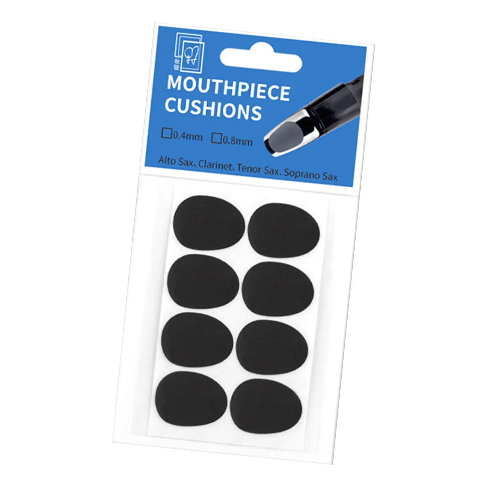 Saxophone Patches Mouthpiece Pad Cushion Anti Slip Whistle Head Instrument Parts