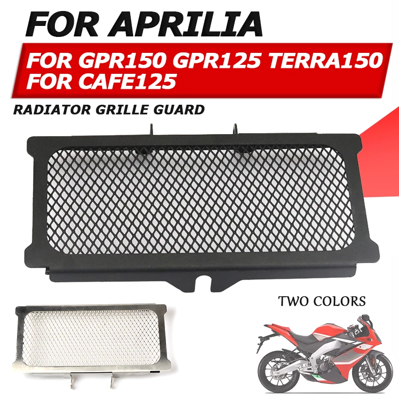 

For Aprilia GPR150 GPR125 GPR 150 125 Cafe125 Cafe TERRA150 Motorcycle Accessories Radiator Grille Grill Guard Protector Cover