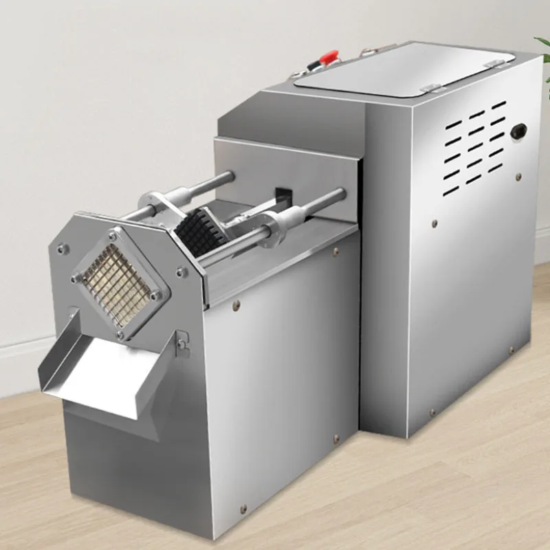 Rebanador comercial de acero inoxidable, cortador francés completamente automático, herramienta para hacer patatas fritas, máquina para cortar patatas fritas