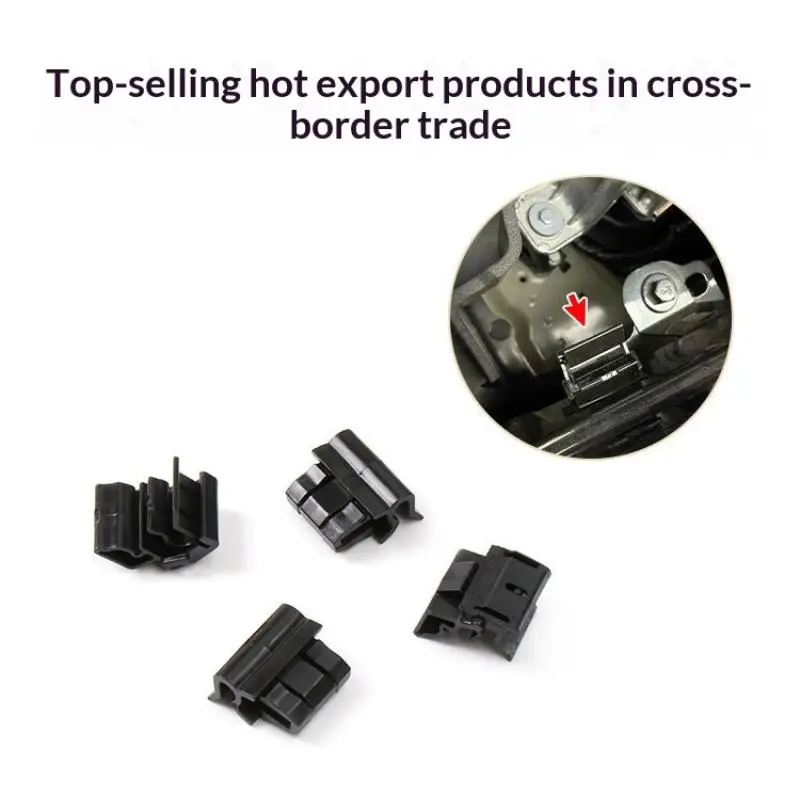 Car Front Storage Box Matching Fixed Buckle Bracket High Strength ABS Auto Luggage Box Accessory for Interior Organization