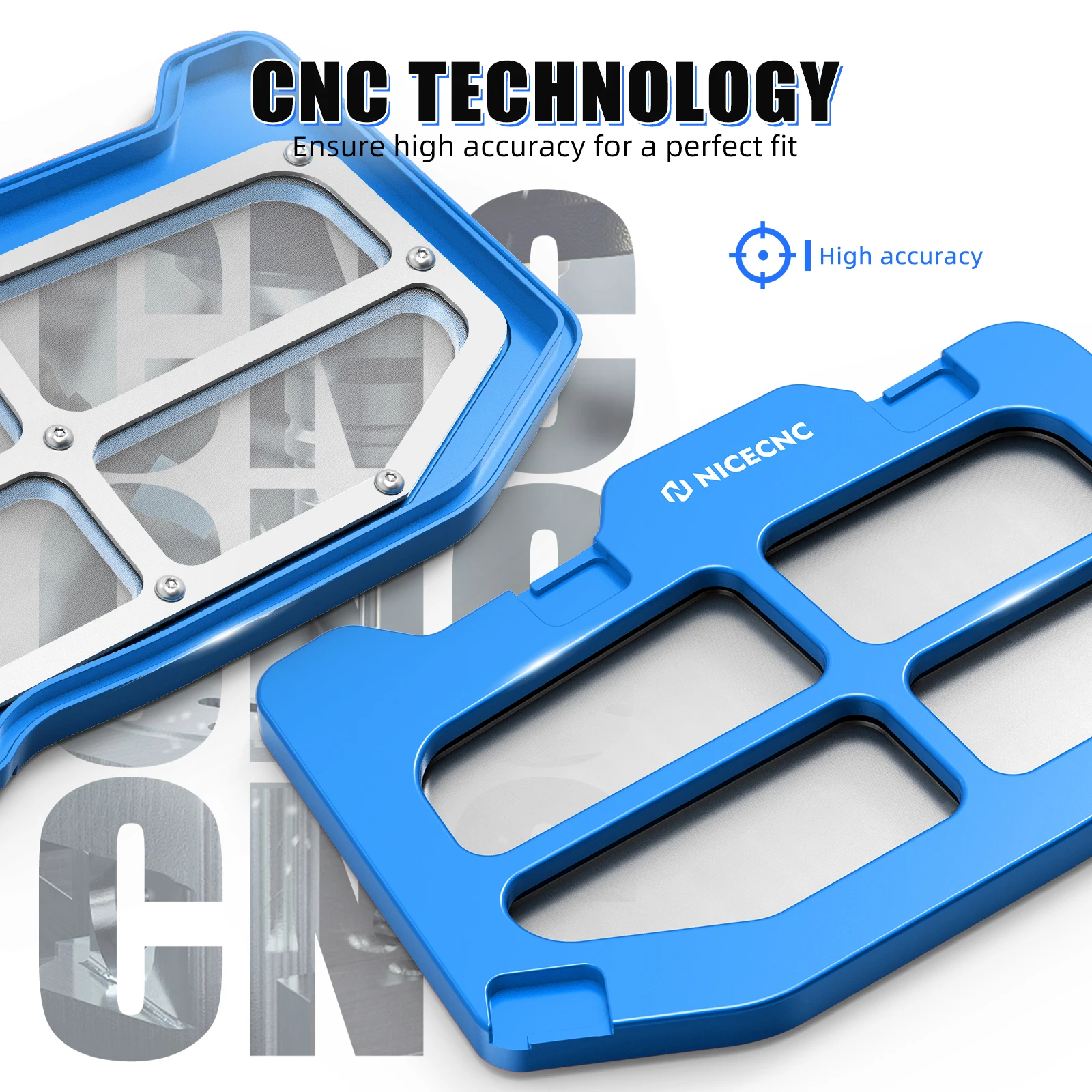 NICECNC Airbox Lid Guard Cover Protector for Yamaha Raptor 700 YFM700 2006-2021 RAPTOR 700R YFM700R 2011-2021 ATV Accessories