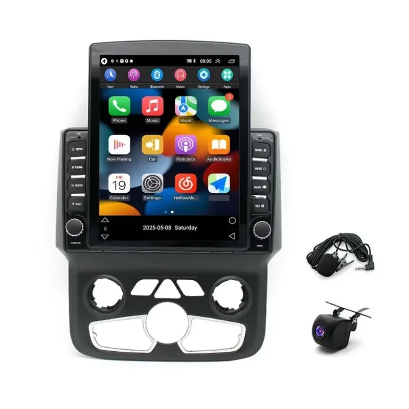 Car GPS Navigation Multimedia 9.7 Inch Android 13.0 2GB+32GB For Dodge Ram 1500 2500 3500 2013-2018 Player Radio Tape Head Unit