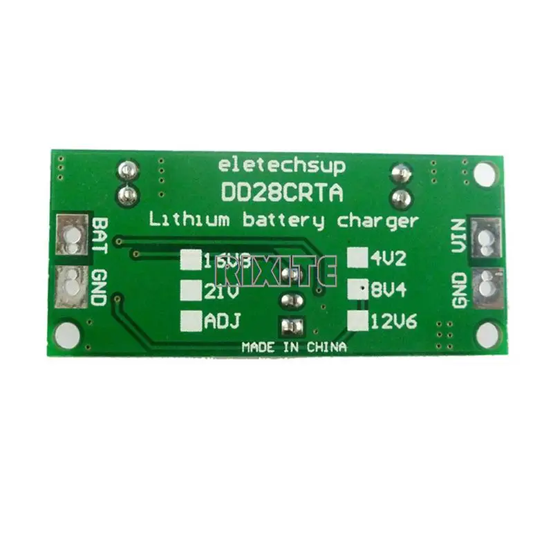 1A 3.7-18.5V Charging Board For Lithium Batteries Or Lithium Battery Packs Battery Charger Module DD28CRTA