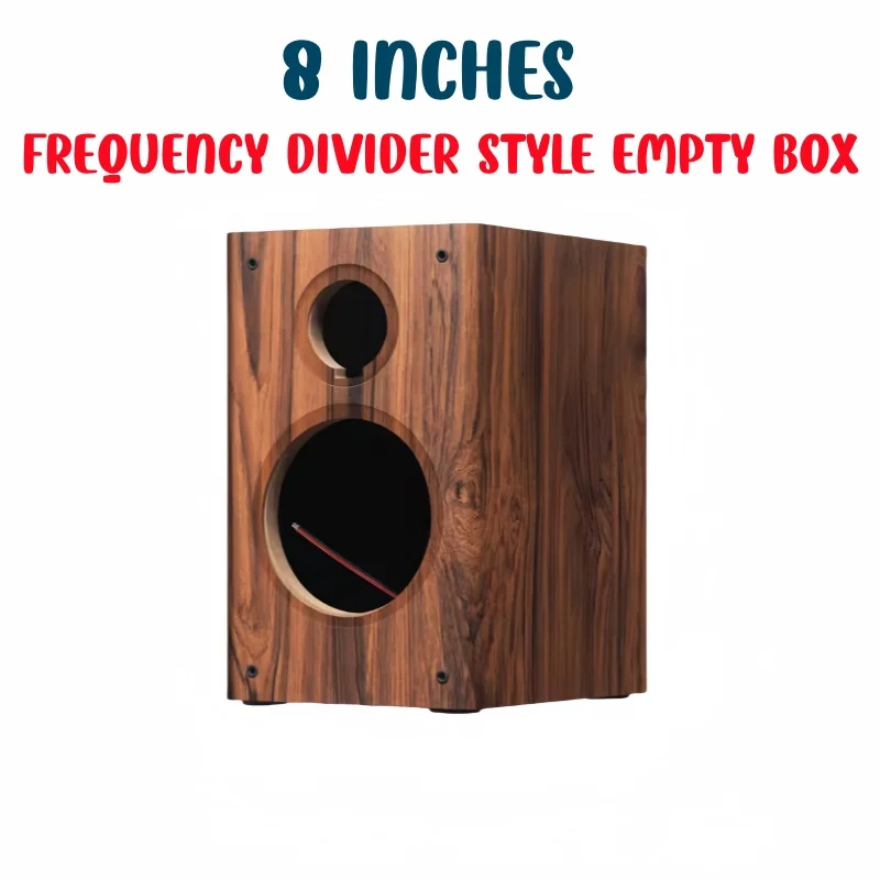 

DIY Audio Modification, F8-8-inch Speaker Empty Box Body, Frequency Division Type Passive Speaker Shell, Speaker Wooden Box