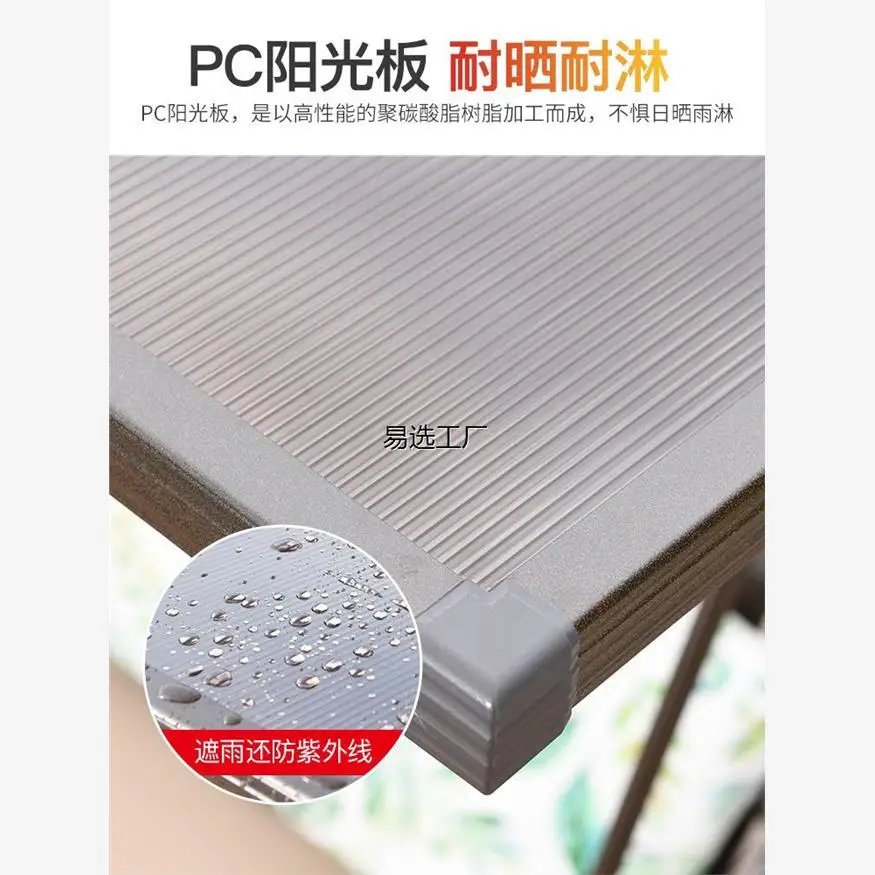 Qianqiu-mecedora Triple doble para balcón, silla colgante para jardín, columpio para patio al aire libre, oscilante para el hogar