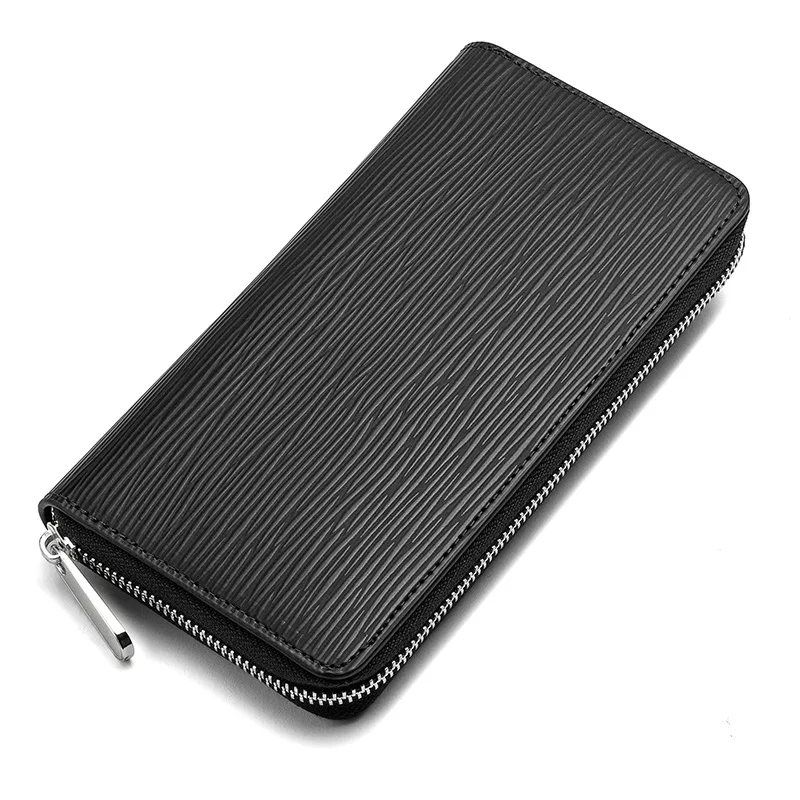 

Japanese women's water ripple long wallet Large capacity non-slip mobile phone storage premium wallet