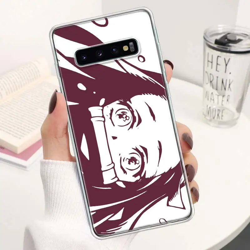 Coque de téléphone Demon Slayer Black Art, coque souple pour Samsung Galaxy S24, S23, S22, S21 Ultra, S20 FE, S10 Plus, S10E, S9, S8 +