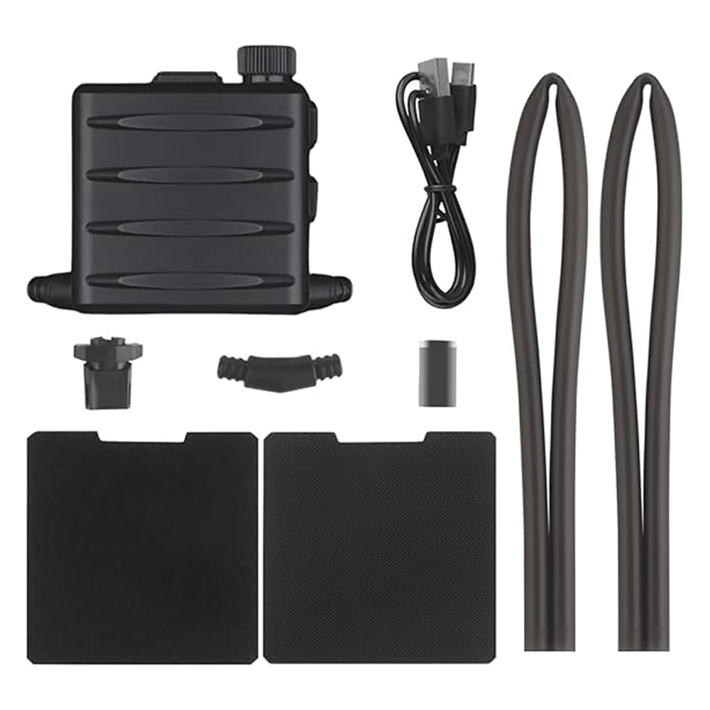 Tactische bril Fan Defogger Anti-condens Kit Brillen Luchtontwaseming voor Airsoft Schieten Motocross Skiën Bergbeklimmen Helder zicht