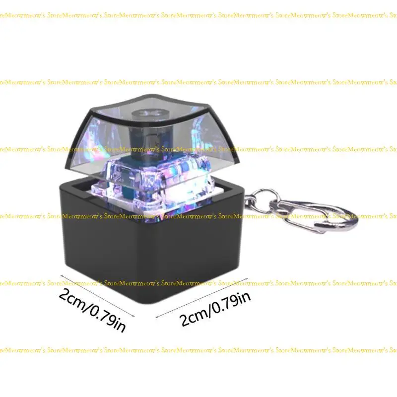 W91a LED لوحة المفاتيح المضيئة نقرات مفاتيح مفاتيح keycap tester للبالغين نقرات لوحة المفاتيح LED TOY