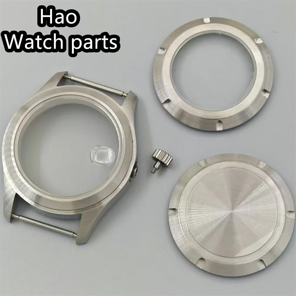 BLIGER 파일럿 시계 케이스, 실버 블랙 로즈 골드 브론즈 케이스, 사파이어 글래스, NH34, NH35, ETA2824, PT5000 무브먼트, 날짜 창, 39mm