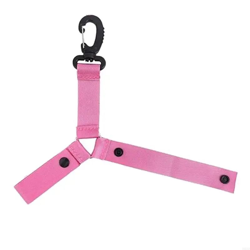 Portable Bobbles Holder Adjustable Strap Light Weight Pom Carriers Lanyard 