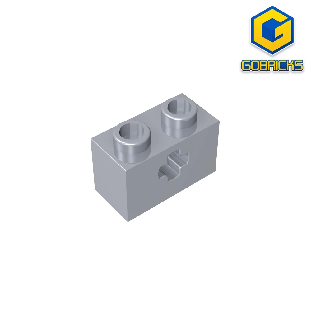 

Gobricks Bricks Assembles GDS-633 Parts 1X2 compatible with lego 32064 31493 Building Blocks