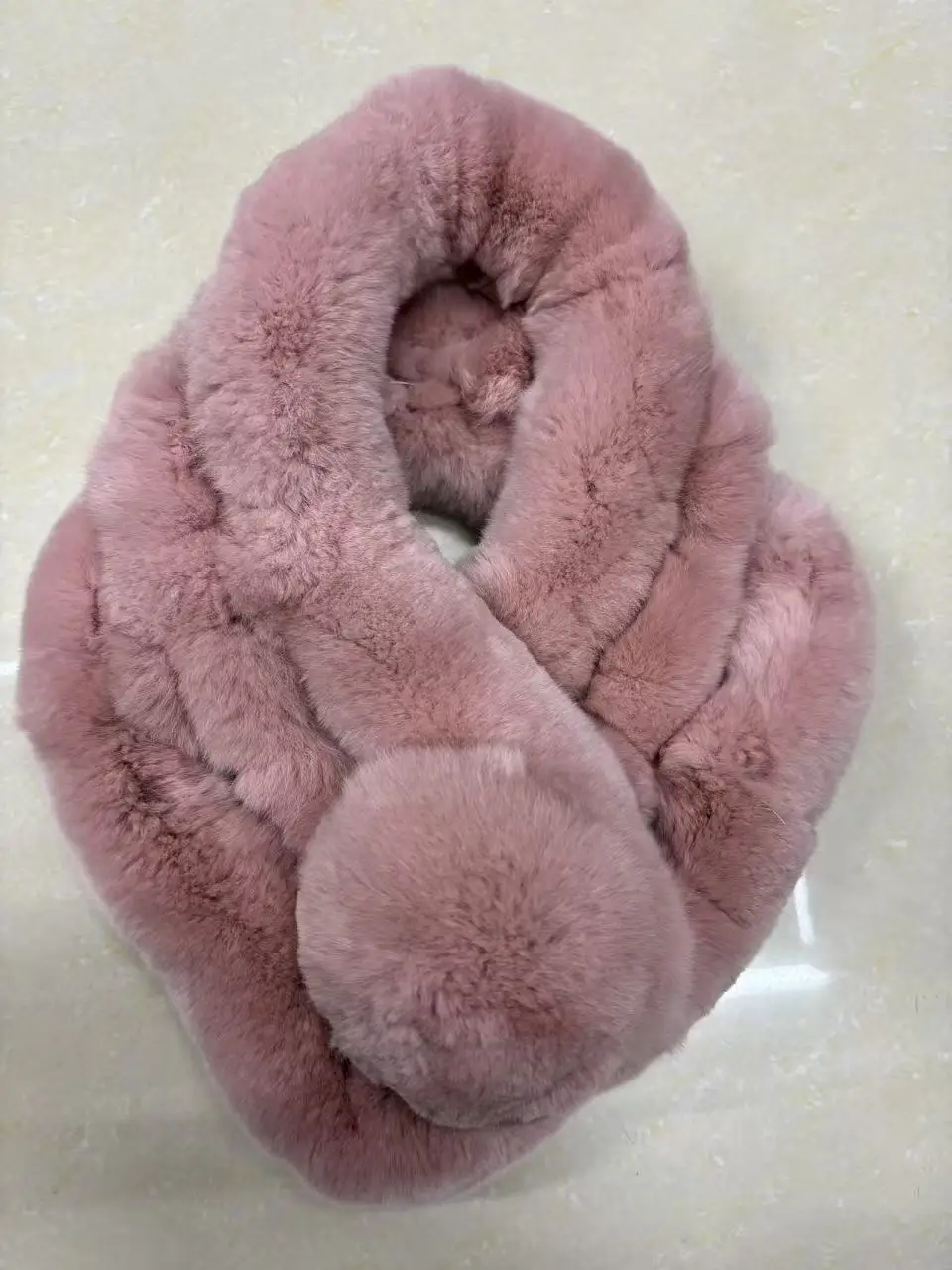 New Winter Natural Rex Rabbit Fur Ring Scarf Women Warm Real Rex Rabbit Fur Mufflers Russian Lady Genuine Rex Rabbit Fur Scarves