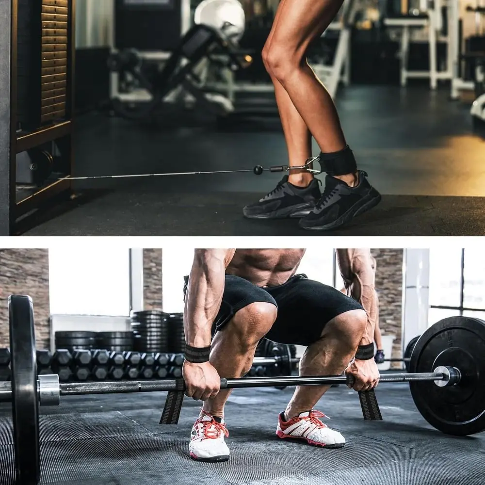 

Нейлоновый набор креплений для строительного троса, съемные прочные ручки для тренировок в тренажерном зале, сверхмощные ручки для упражнений