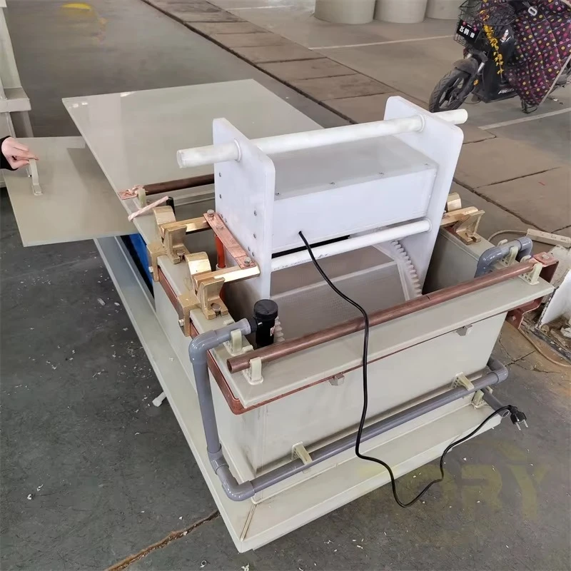 

Fory Hot Sale Electroplating Equipment Mini Plating Barrel Roller Drum Metal Electroplating Machinery