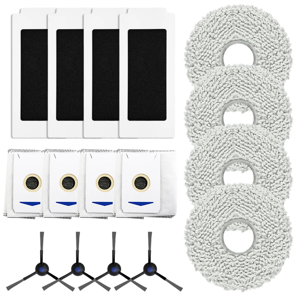 

Maximize Your Cleaning Experience with For Deebot T30 PRO Replacement Parts Kit Roller Brush Side Brush Filter Dust Bag