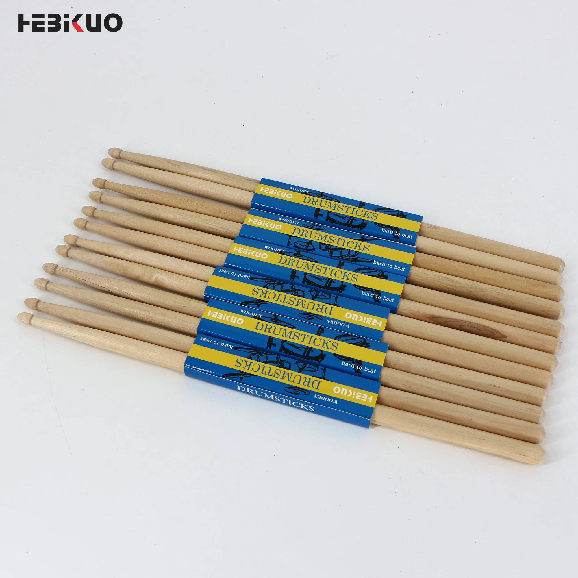 HEBIKUO GB101 snare drum stick Drum Stick 5a 5b 7a for Practice and Professional