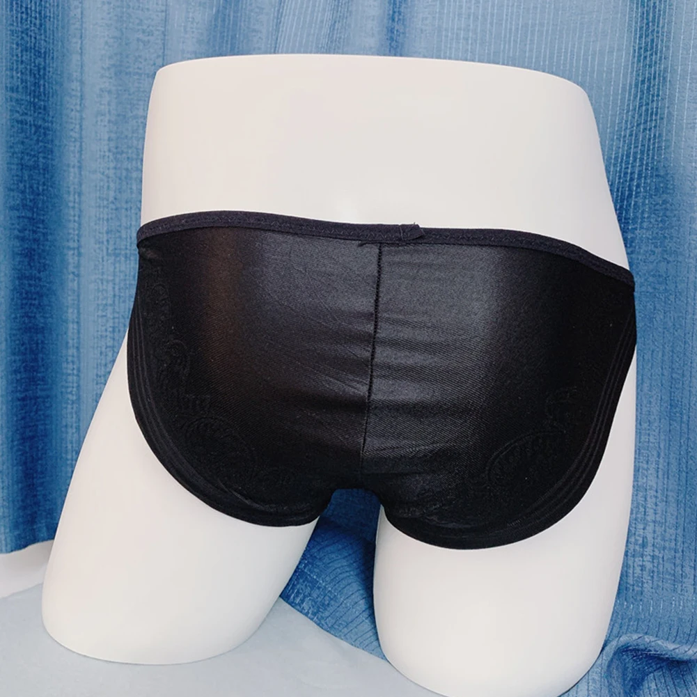 

Sexy Sissy Men's Briefs See-through Mesh Bulge Pouch Panties Bikini Lingerie Underpants Low Rise Underwear Nightwear Uniform