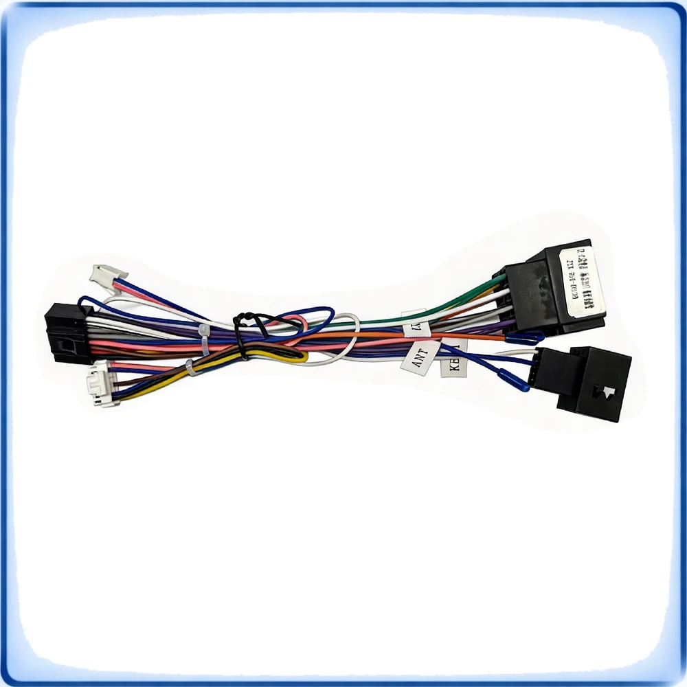 

ISO to 16Pin Car Radio Wiring Harness Adapter for Citroen Sega C4 2012-2015 Low Version Android Stereo Cable