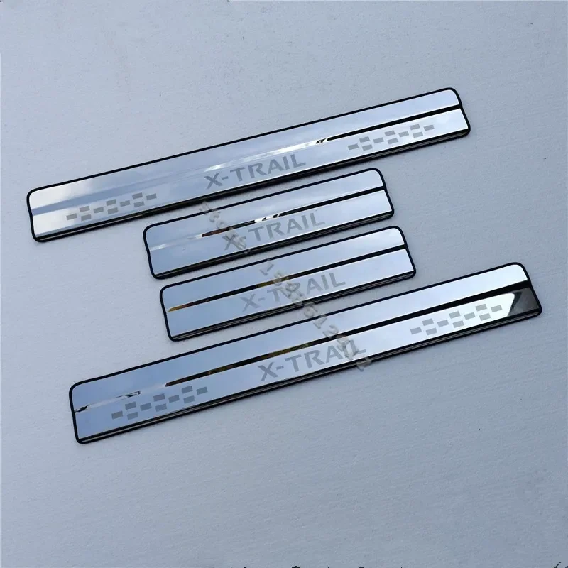 For Nissan X-Trail XTrail T32 2014 2015 2016~2020 Car Accessories Stainless Steel Welcome Pedal Trim Door Sill Scuff Plate