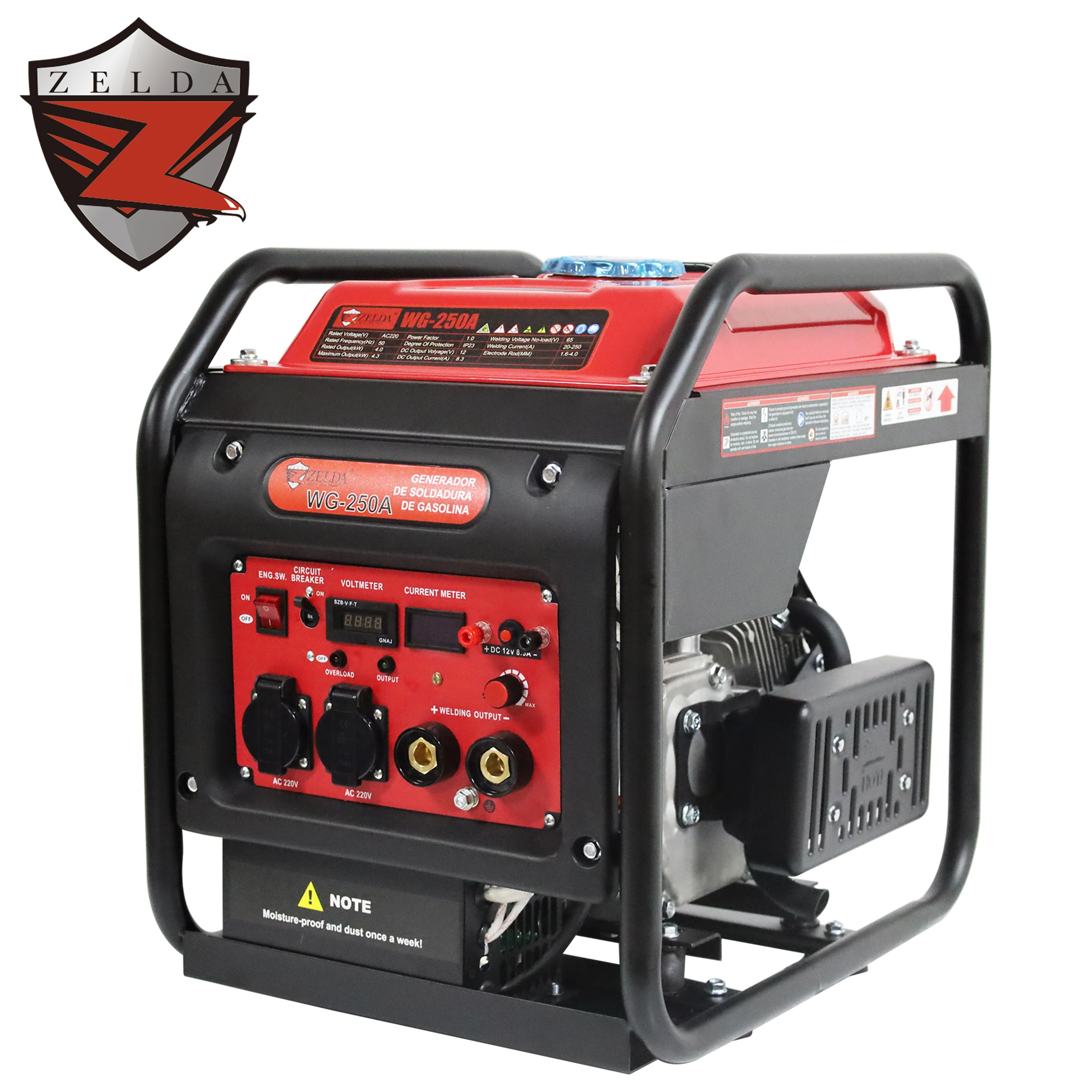 Welding Generator 220V  4KW Generator for 4.0mm Electrode Rods