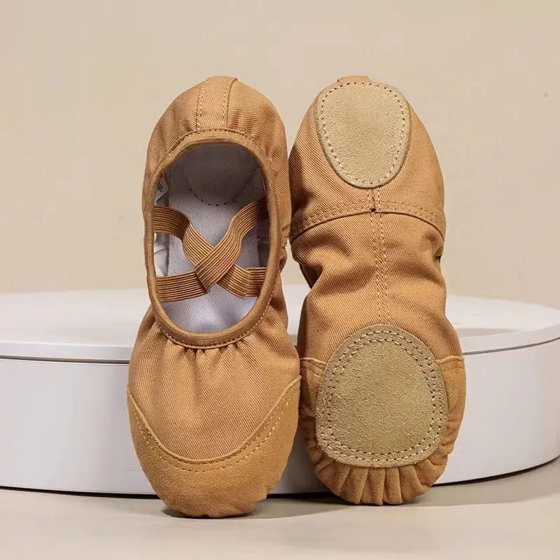 Ballet Shoes for Women Kids Soft Split Sole Girls Ballet Slippers High Quality Breathable Ballerina Dance Shoes