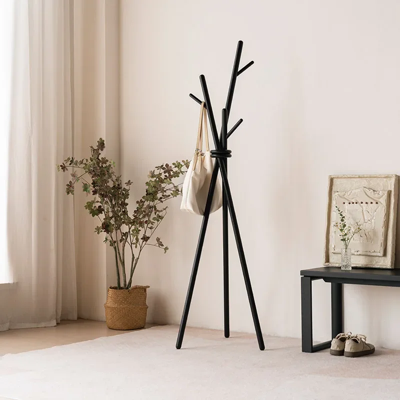 s*-Floor Display Coat Racks Wooden Storage Standing Clothes Open Luxury Organizer Coat Racks Hanging Living Room Furniture./