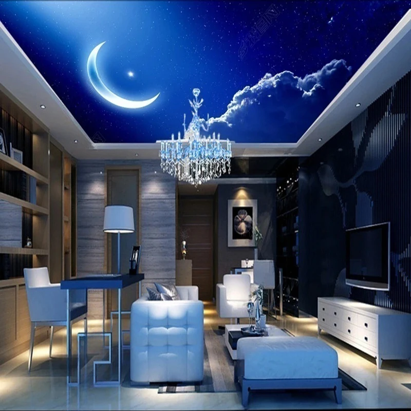 MU8278 Chinese Style Custom Photo Mural Ink Oil Painting Abstract Mountain Wallpaper TV Sofa Background For Living Room Bedroom