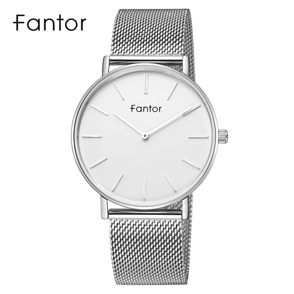 Fantor Brand Ultra Thin Men Watch Minimalist Men Wristwatch Casual Man Business Quartz Watches Fashion Quartz Wristwatch