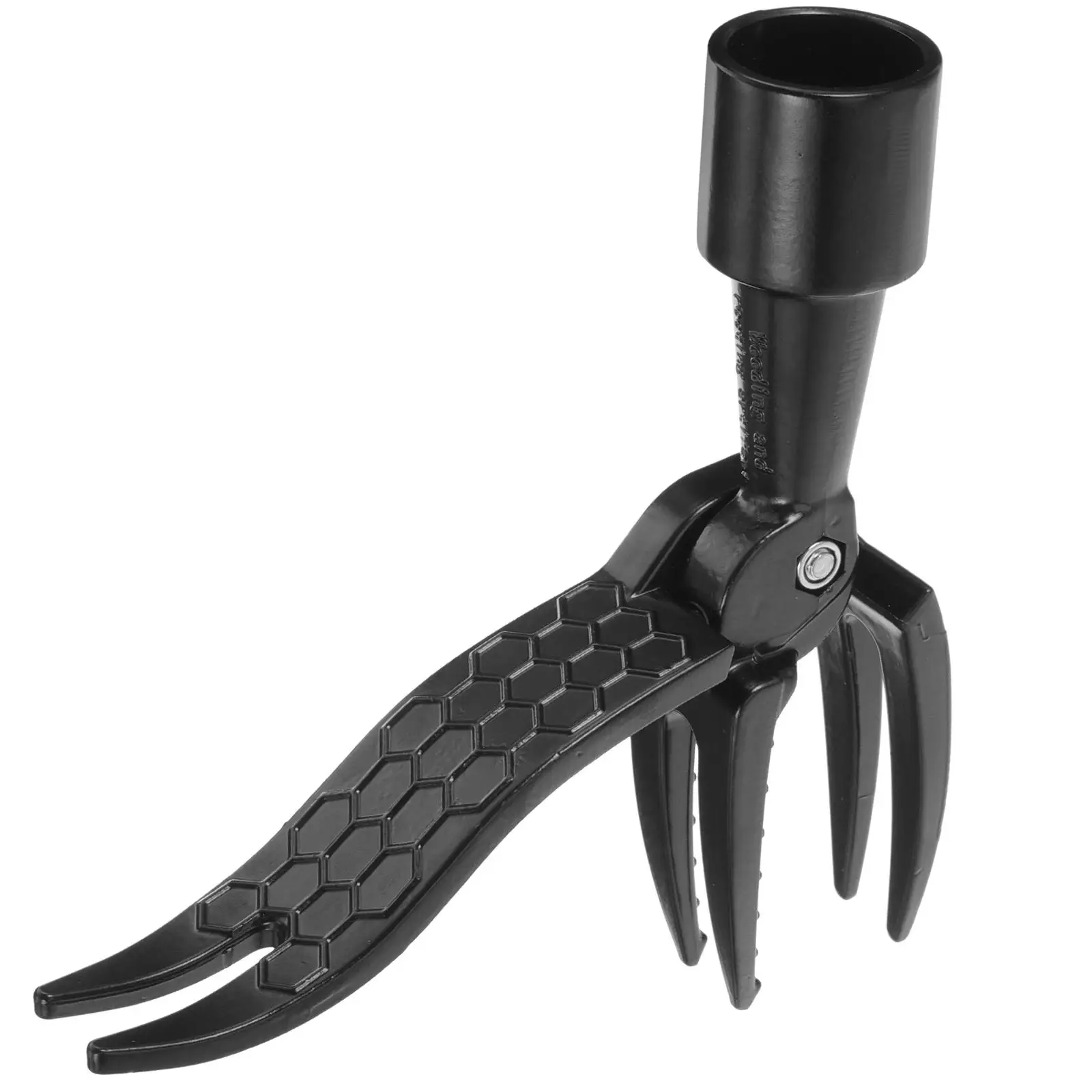 

Weeding Fork Portable Garden Tools Cast Iron Remover Lawn Park Dandelions Burdock Clean Safe Texture