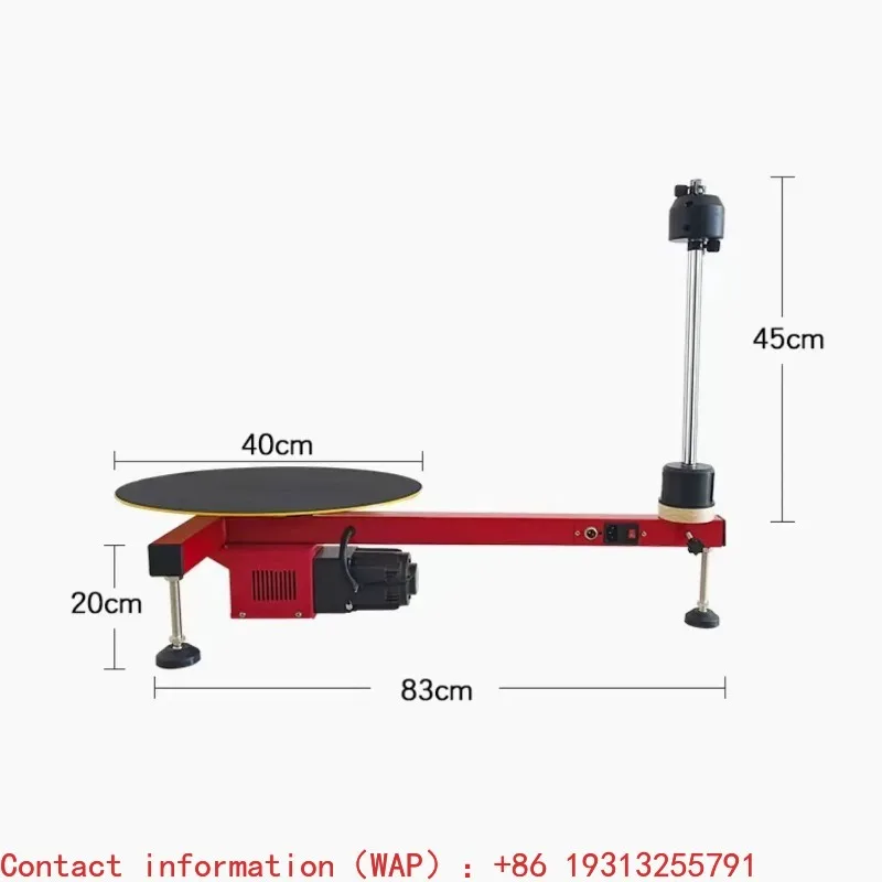 

Cheap Price Automatic 110-220V Electric Stretch Wrap Machine Pallet Wrapper