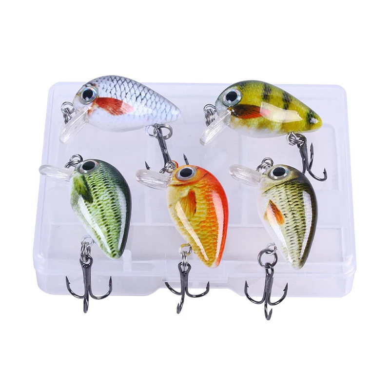 Rock Little Fatty Fish Bait Boxed Horse Mouth Fake Bait Choking Water White Bar Fish Bait