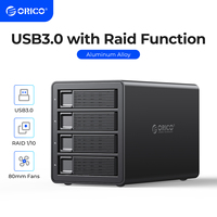 Orico 35 Series 4/ 5 Bay with Raid HDD/SSD Enclosure 2.5/3.5\