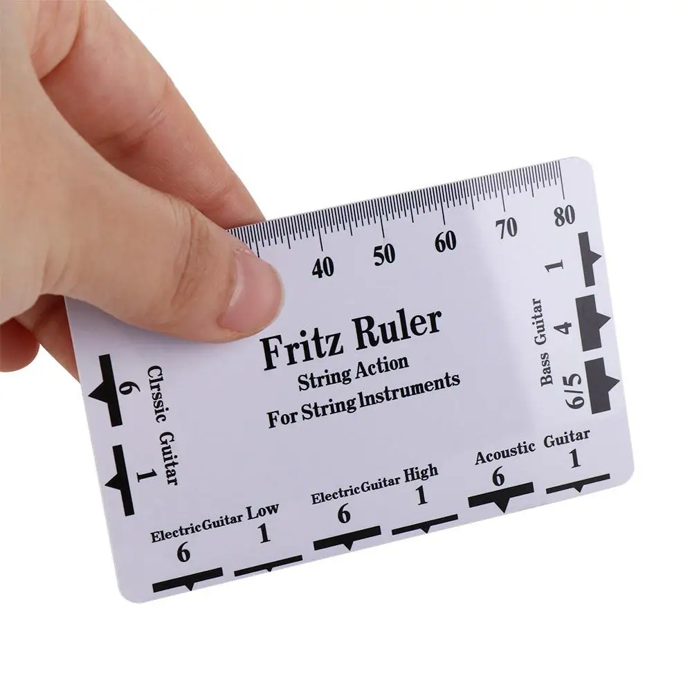 

Guitar Strings String Pitch Ruler Luthier Tools Measurement Guitar Ruler Instruments Neck Ruler Action Gauge Ruler