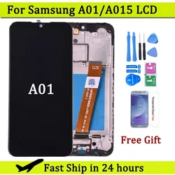 5.7'' LCD For Samsung A01 A015 A015F LCD display With Touch Screen Assembly for Samsung SM-A015F/DS  lcd screen