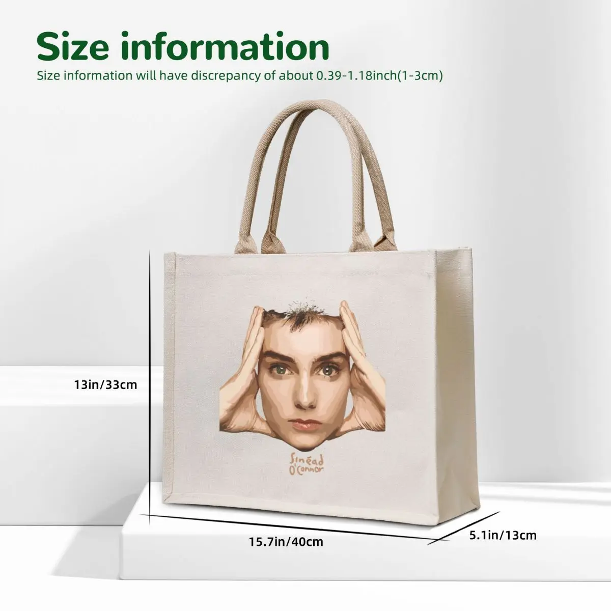 Sinead Oconnor a Irish Princess Tote Bag shopper bag woman Canvas bag for women Women's handbag bags for women