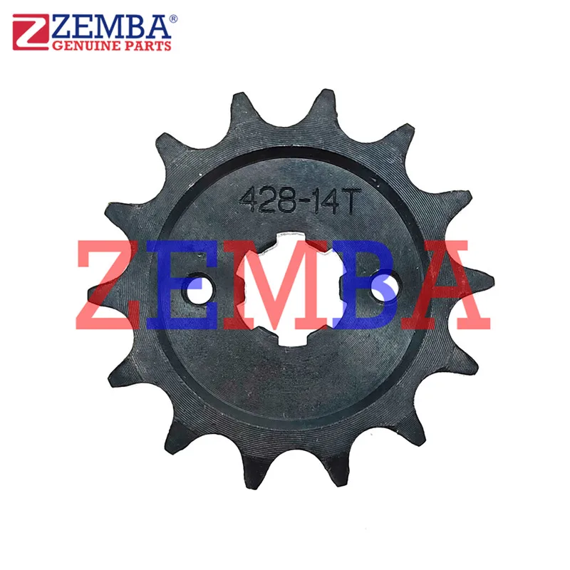 

428-14T 1045 STEEL FRONT SPROCKET BLACK FOR BAJAJ BM150 DISCOVER150 DISCOVER125 DISCOVER135 PULSAR135