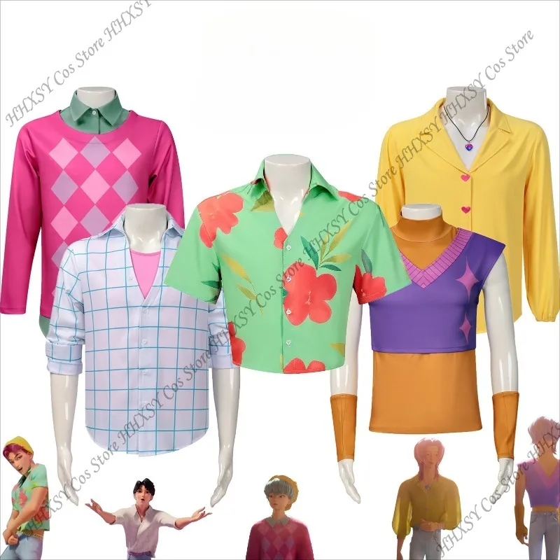 أزياء ساجابويز التأثيرية للأطفال جينو رومانس ساجابويز التأثيرية آبي كوس كيبوب شيطان هنتر ملابس غامضة ملابس الهالوين #1