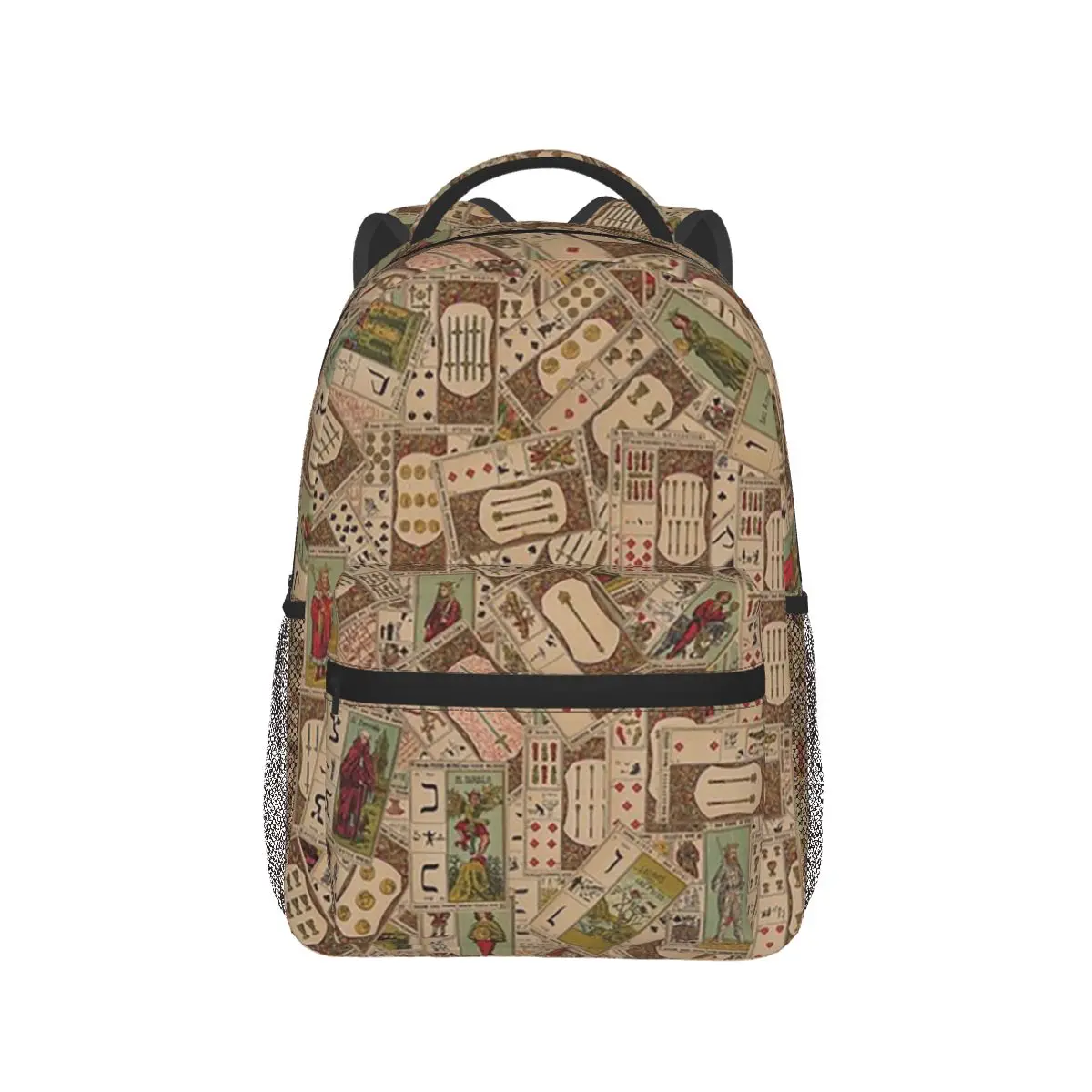

The Major Arcana Of Tarot Patchwork Occult Witch Backpack Daypack Boys Girls BookBag School Bag Shoulder Bags for Men Women