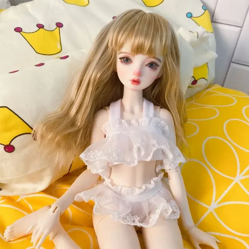 

Новая кукольная одежда 30/45 см для куклы 1/6 1/4 Bjd, комплект нижнего белья, кружевной купальник, пижамное платье, игрушки для девочек, подарок, аксессуары для кукол
