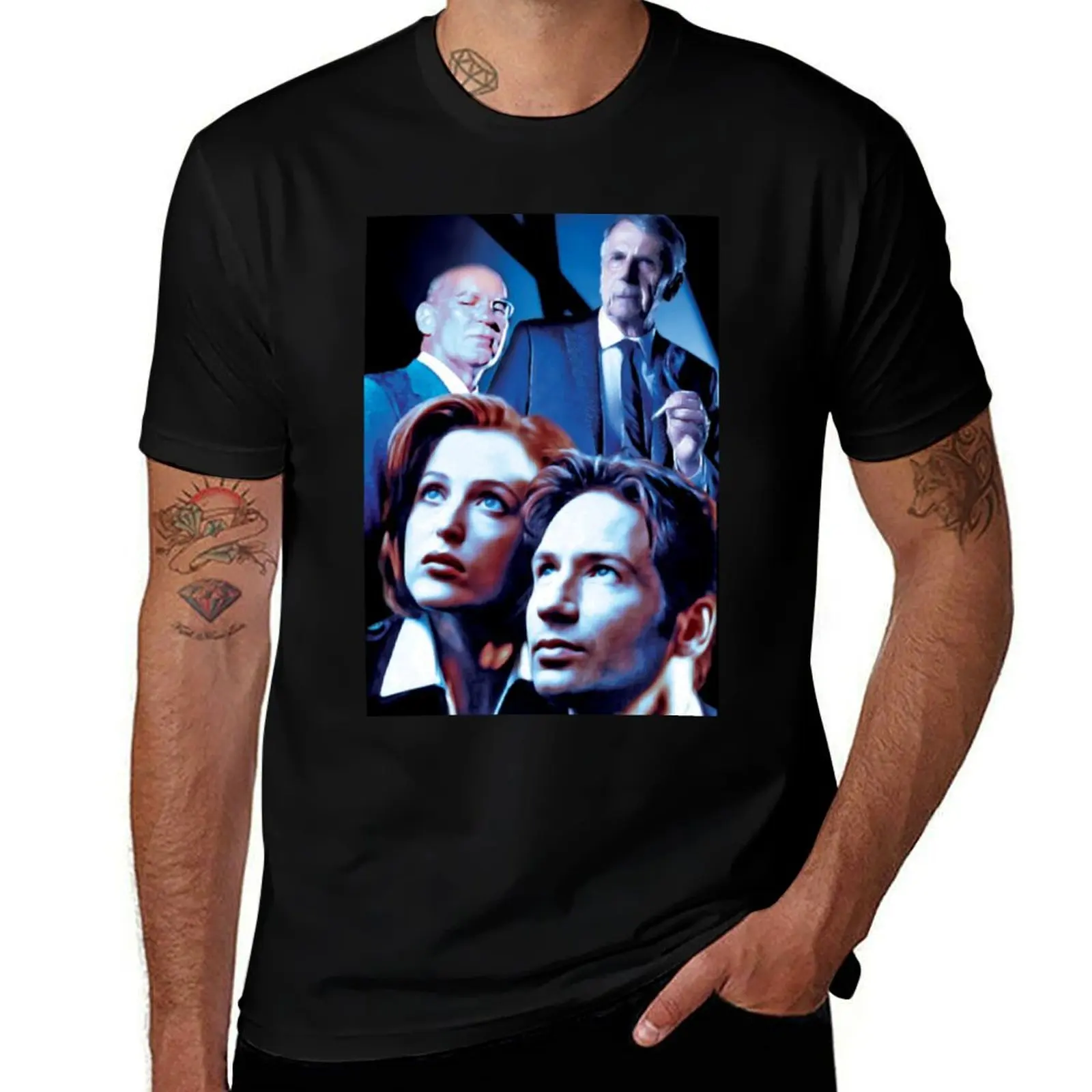 Copy of Mulder and Scully T-Shirt funny t shirts man T-Shirt
