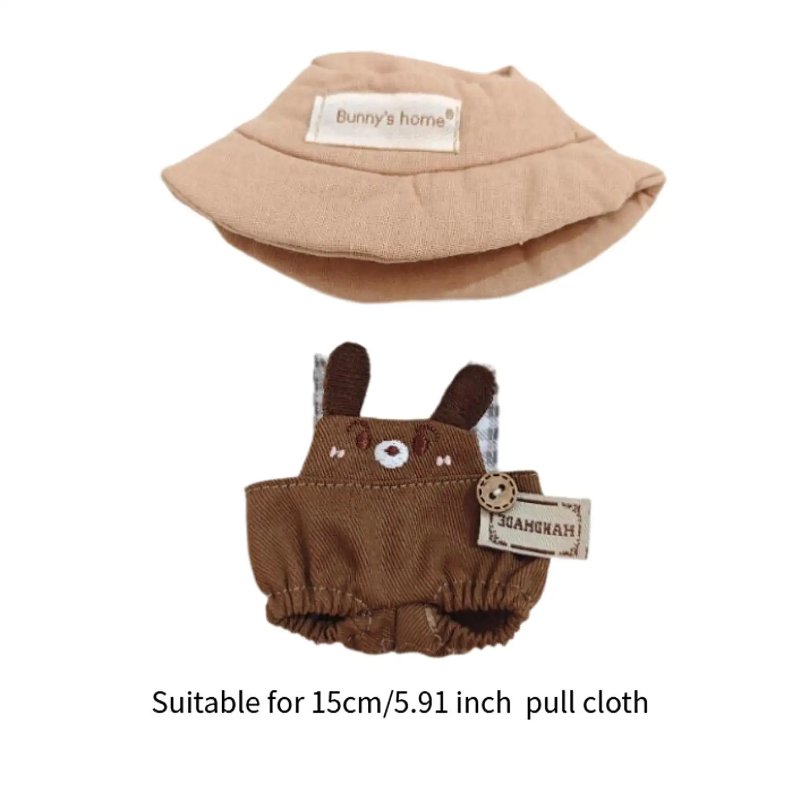 Vestiti per bambole di peluche Accessori per bambole Costumi morbidi e carini Vestito per bambole Vesti per bambole da 15 cm Bambole per bambole da collezione Regali