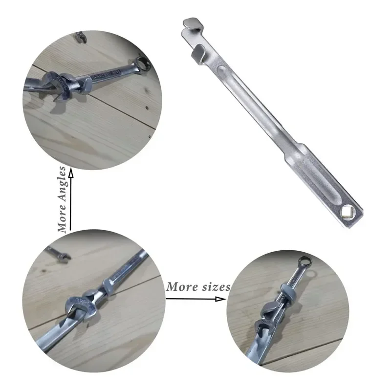 Universal Wrench Extension Tool Lever Arm Extension For Home Professional Use Adjustable Torque Wrench Extender