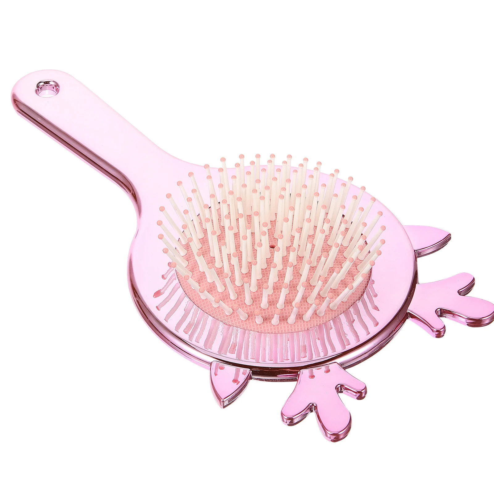แปรงหวีผมแบบมีรูระบายอากาศ น้ำหนักเบา ใช้ได้ทั้งผมเปียกและผมแห้ง สำหรับผู้หญิง ใช้สำหรับนวดหนังศีรษะและจัดแต่งทรงผม