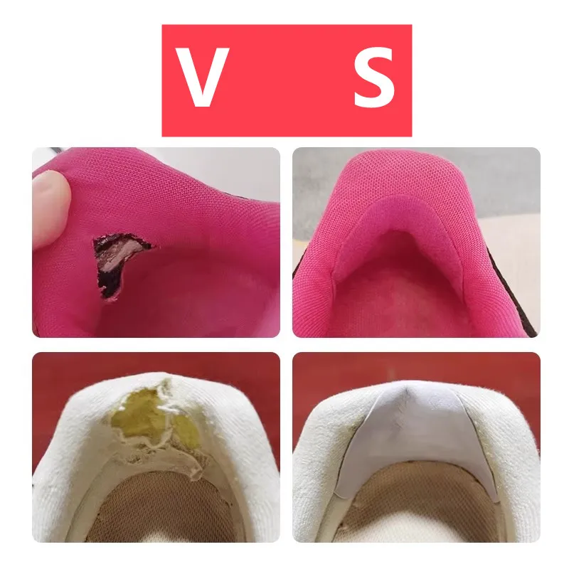 6 шт. самоклеящаяся ремонтная нашивка для обуви, одежда для пяток, нашивка для спортивной обуви, задняя накладка, противоизносная нашивка, моющаяся