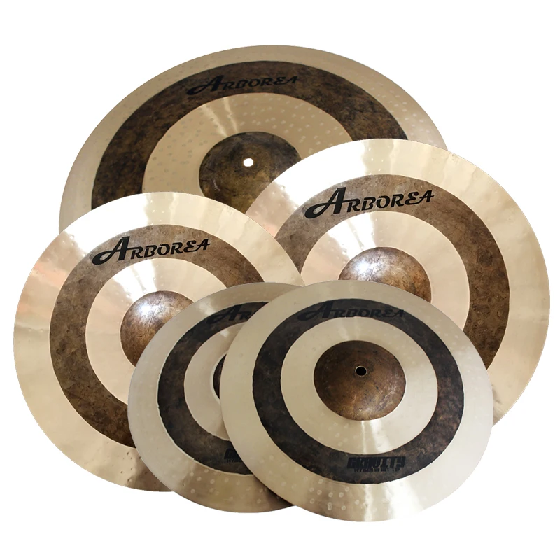 

Arborea Handmade Cymbal B 20 Gravity Series 14"Hi-Hat+16"Crash+18"Crash+20"Ride+20"Ride+Bag