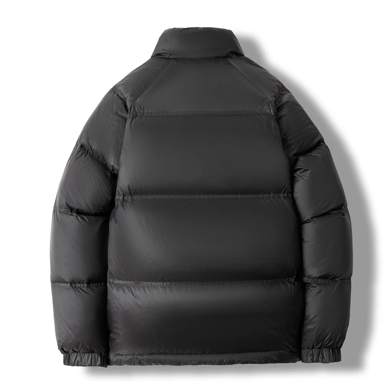 Lässig 2024 Winter Herren warm 90% weiß Enten Daunen jacken Outwear wind dichte schwarze Farbe Puffer Mäntel hochwertige Daunen kleidung