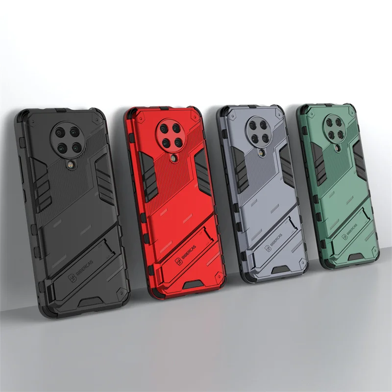 Funda For Xiaomi Poco F2 Pro Case Shockproof Armor Magnetic Kickstand Phone Case For Poko Little F 2 PocoF2 Pro F2Pro Back Cover