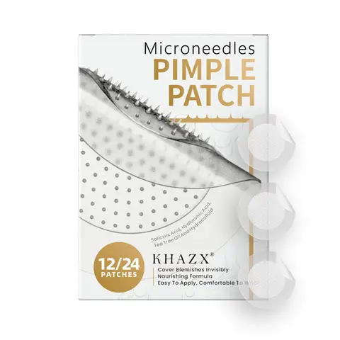 Micro Needle Pimple Patch (24 Pack) Hydrocolloid Micropoint Pimple Patch For Acne & Pimples Microdart Patch, Micro Dart Pimple P