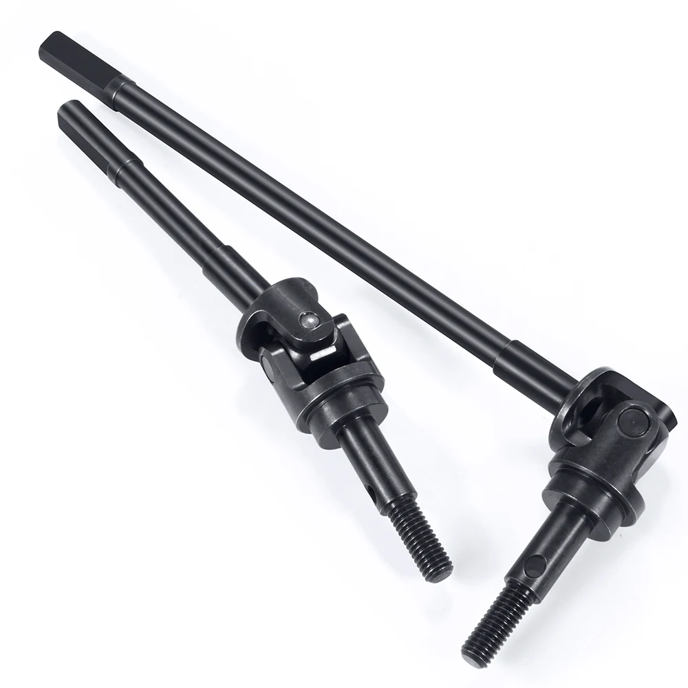 AXSPEED Steel Front Rear Axle CVD Drive Shafts for Axial SCX6 AXI05000 Wrangler 1/6 RC Crawler Car Truck Upgrade Parts